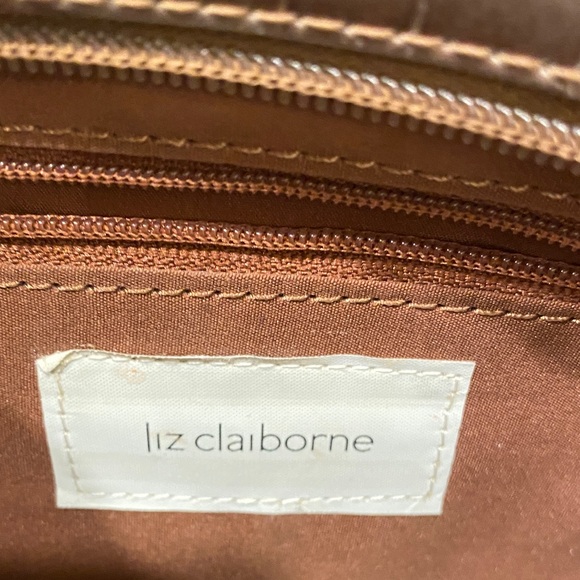 Y2K Liz Claiborne Rose Gold Shoulder Bag - Picture 2 of 13